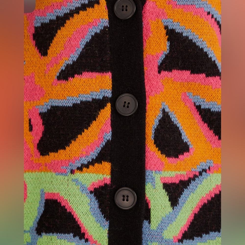 FARM Rio Multicolor Patterned Cardigan - Picture 4 of 5